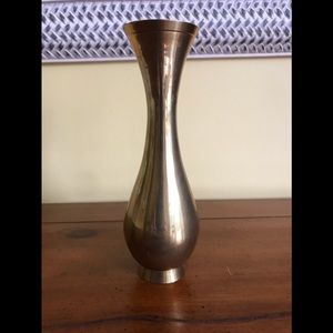 Vintage Brass Bud Vase
